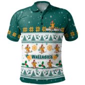 Australia Wallabies Christmas Custom Polo Shirt - Special Ugly Christmas Polo Shirt