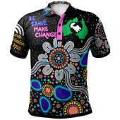 Australia National Reconciliation Week Polo Shirt - "Be Brave, Make Change" Reconciliation Day Polo Shirt
