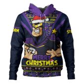 Melbourne Storm Hoodie Merry Christmas Festive Spirit Edition