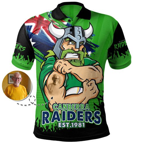 Canberra Raiders Polo Shirt Heart Of A Fighter Tough And Fearless Canberra Raiders Polo Shirt Heart Of A Fighter Tough And Fearless