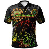 Penrith Panthers Polo Shirt - Custom Indigenous Australia Penrith City Polo Shirt
