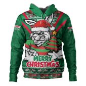 South Sydney Rabbitohs Hoodie Merry Christmas Festive Spirit Edition