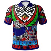 New Zealand Warriors Polo Shirt - Custom Naidoc Week New Zealand Warriors Polo Shirt