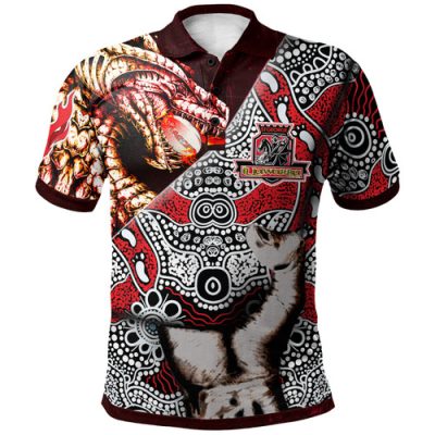 St. George Illawarra Dragons Patronage Hoodie - Custom Indigenous Dragons Bloods In My Veins