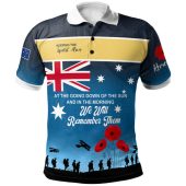 Gold Coast Titans Anzac Custom Polo Shirt - Keeping the Spirit Alive Polo Shirt