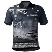 Australia Anzac Day Polo Shirt - Remember All The Battles Fought Polo Shirt