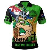 Canberra Raiders Polo Shirt Fearless ANZAC Defender