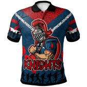 Newcastle Knights Polo Shirt - Custom Anzac Day Newcastle Knights Polo Shirt