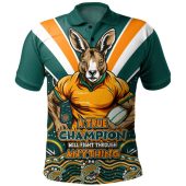 Australia Polo Shirt Wallabies Squad A True Champion Will Fight Through Anything