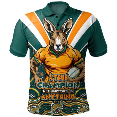 Australia Polo Shirt Wallabies Squad A True Champion Will Fight Through Anything