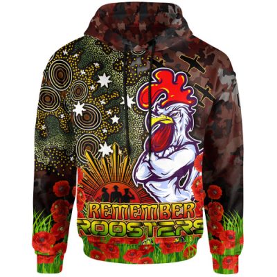Sydney Roosters Custom Hoodie - Indigenous Sydney Roosters