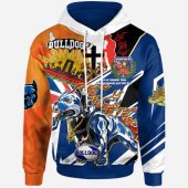 Australia Canterbury-Bankstown Hoodie - Custom Remembrance Canterbury-Bankstown Anzac Quote With Poppy And Rosemary Hoodie