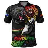 Penrith Panthers Polo Shirt Power Through Generations NAIDOC Edition