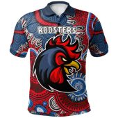 Sydney Roosters Custom Polo Shirt - Indigenous Sydney Roosters