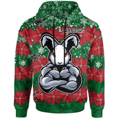 South Sydney Rabbitohs Hoodie - Custom Polynesian Super South Sydney Rabbitohs Hoodie