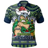 Canberra Raiders Polo Shirt Aussie Ugly Christmas For Die Hard Fan Supporters