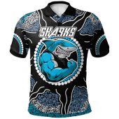 Cronulla-Sutherland Sharks Custom Polo Shirt - Australia Cronulla