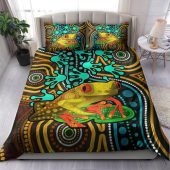 Australia Indigenous Bedding Set - Dreaming Indigenous Frog