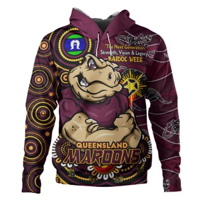 Queensland Maroons Hoodie Spirit Of NAIDOC Series