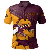 Brisbane Broncos Polo Shirt Custom Team Of Us Die Hard Fan Supporters