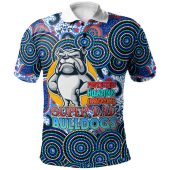 Canterbury-Bankstown Bulldogs Polo Shirt - Custom Canterbury-Bankstown Bulldogs Father's Day Supper Dad Polo Shirt