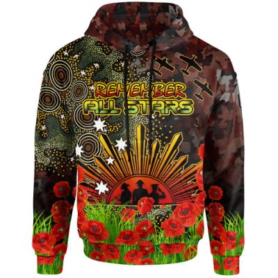 All Stars Rugby Hoodie - Custom Indigenous All Stars Hoodie
