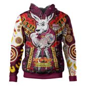 Australia Cane Toads Anzac Custom Hoodie - Remembrance Indigenous QLD With Poppy Flower Hoodie