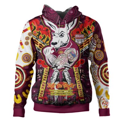 Australia Cane Toads Anzac Custom Hoodie - Remembrance Indigenous QLD With Poppy Flower Hoodie