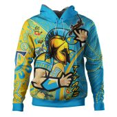 Gold Coast Titans Custom Hoodie - Titans Pride With Aussie Indigenous Culture Hoodie