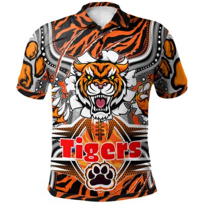 Wests Tigers Custom Hoodie - Super Indigenous Tigers Scratch Style