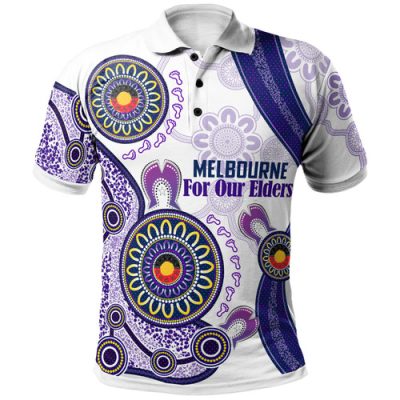 Melbourne Storm Naidoc Polo Shirt - Custom For Our Elders Polo Shirt