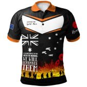 Australia South Sydney Anzac Custom Polo Shirt - Keeping the Spirit Alive Polo Shirt