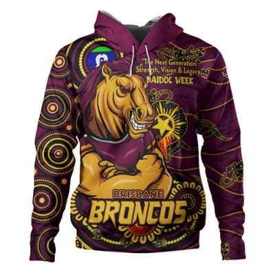 Brisbane Broncos Hoodie Spirit Of NAIDOC Series