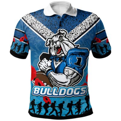 Canterbury-Bankstown Bulldogs Christmas Polo Shirt - Custom Super Canterbury-Bankstown Bulldogs Polo Shirt