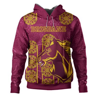 Brisbane Broncos Hoodie - Custom Super Indigenous Broncos Hoodie