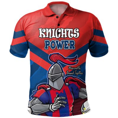 Newcastle Knights Custom Polo Shirt - I Hate Being This Awesome But Knights Polo Shirt