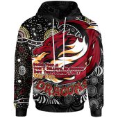 St. George Illawarra Dragons Father's Day Hoodie - Custom Dragons Father's Day Hoodie