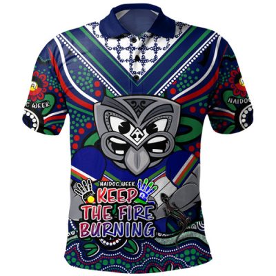 New Zealand Warriors Polo Shirt Aboriginal Inspired Naidoc Week Custom For Die Hard Fan Supporters