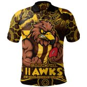 Hawthorn Polo Shirt Blazing Spirit Of Victory