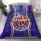 Melbourne Storm Bedding Set - Indigenous Melbourne Storm Bedding Set