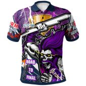 Melbourne Storm Premierships Hoodie - Custom "Road To Final" Melbourne Storm Thunder Ghost Culture Hoodie
