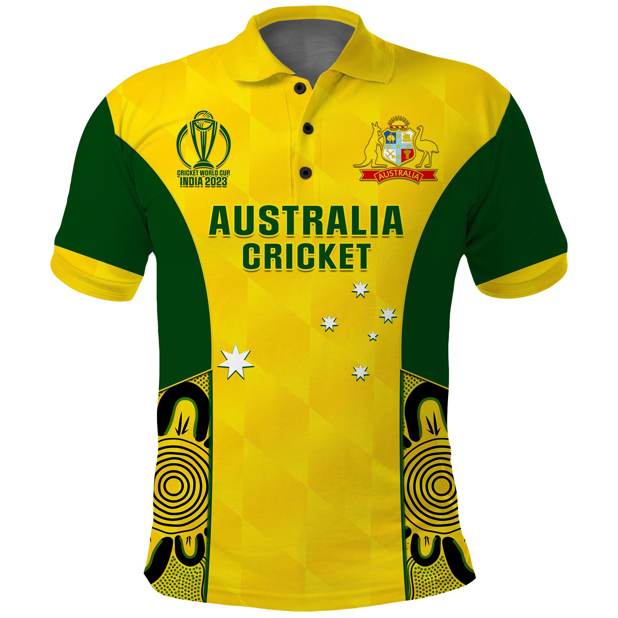 Australia Cricket Polo Shirt Champions World Cup 2023 Australia Cricket Polo Shirt Champions World Cup 2023