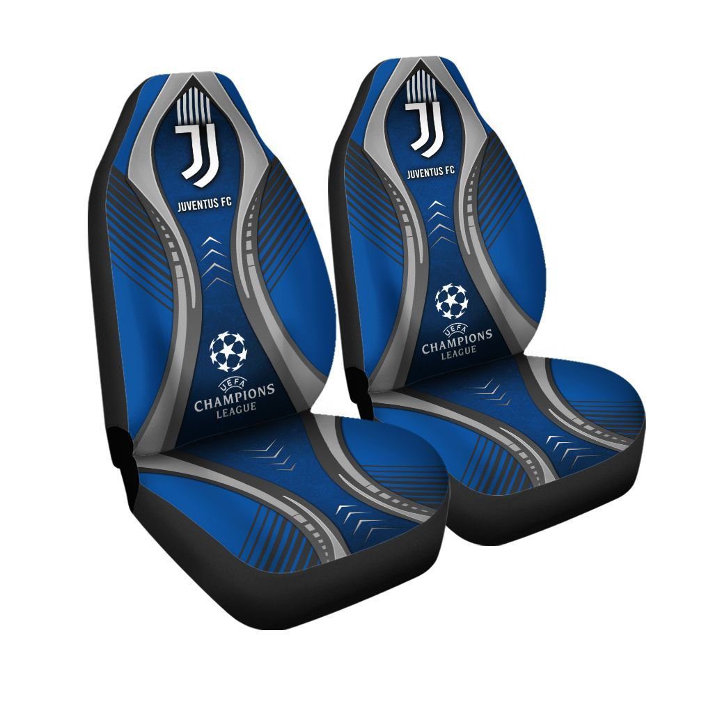 Juventus FC Champions Blue Car Seat Covers V2 Juventus FC Champions Blue Car Seat Covers V2