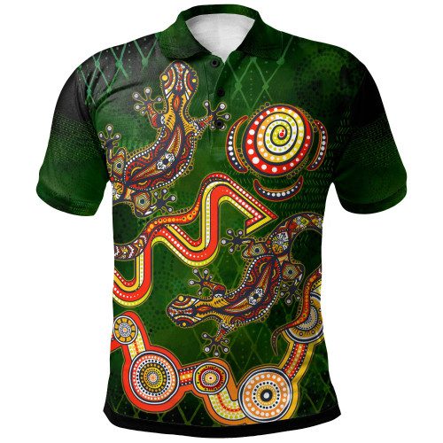 Australia Aboriginal Inspired Custom Polo Shirt - Aboriginal Inspired Journey Australia Aboriginal Inspired Custom Polo Shirt - Aboriginal Inspired Journey