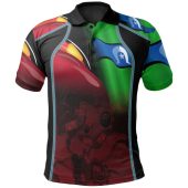 Australia Aboriginal Inspired Polo Shirt - Naidoc Week
