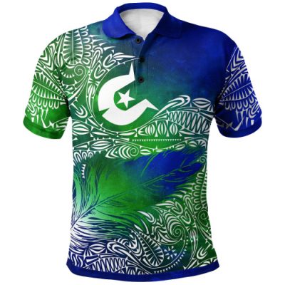 Australia Torres Strait Islander Polo Shirt - Feather Torres AetherT