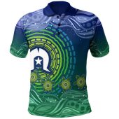 Australia Torres Strait Islanders Polo - Torres Strait Islands Inspired Turtle