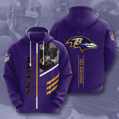 NFL Baltimore Ravens Go Ravens Pullover Hoodie