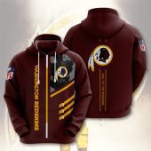NFL Washington Redskins Hail To The Redskins Pullover Hoodie