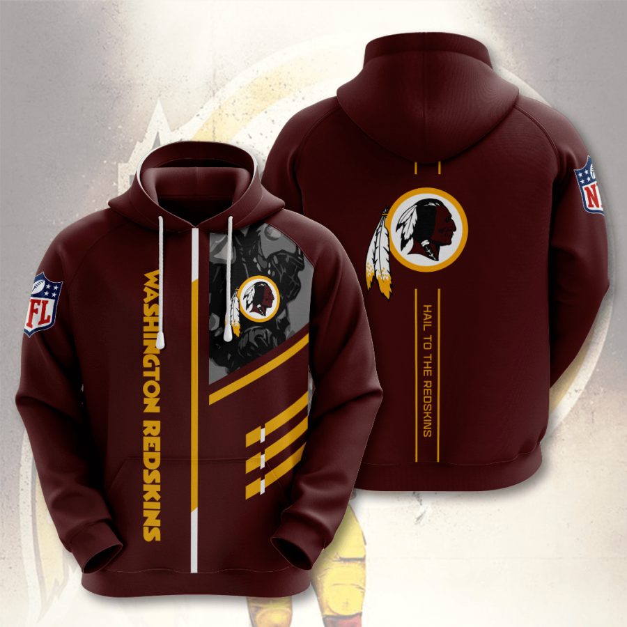 NFL Washington Redskins Hail To The Redskins Pullover Hoodie NFL Washington Redskins Hail To The Redskins Pullover Hoodie